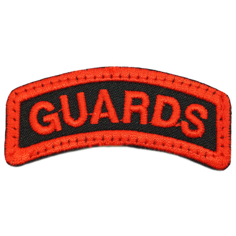 GUARDS TAB - BLACK RED