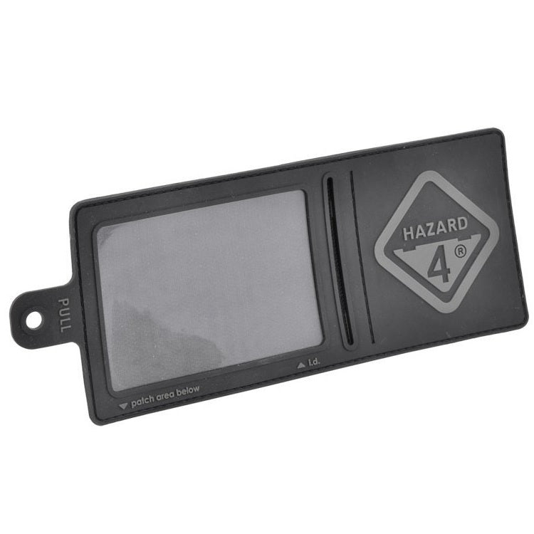 HAZARD 4 LARGE ID TAG / PATCH - BLACK