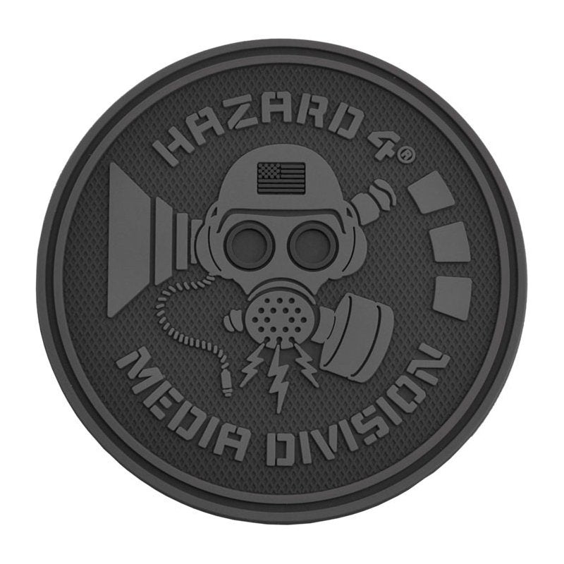 HAZARD 4 MEDIA DIVISION PATCH - BLACK