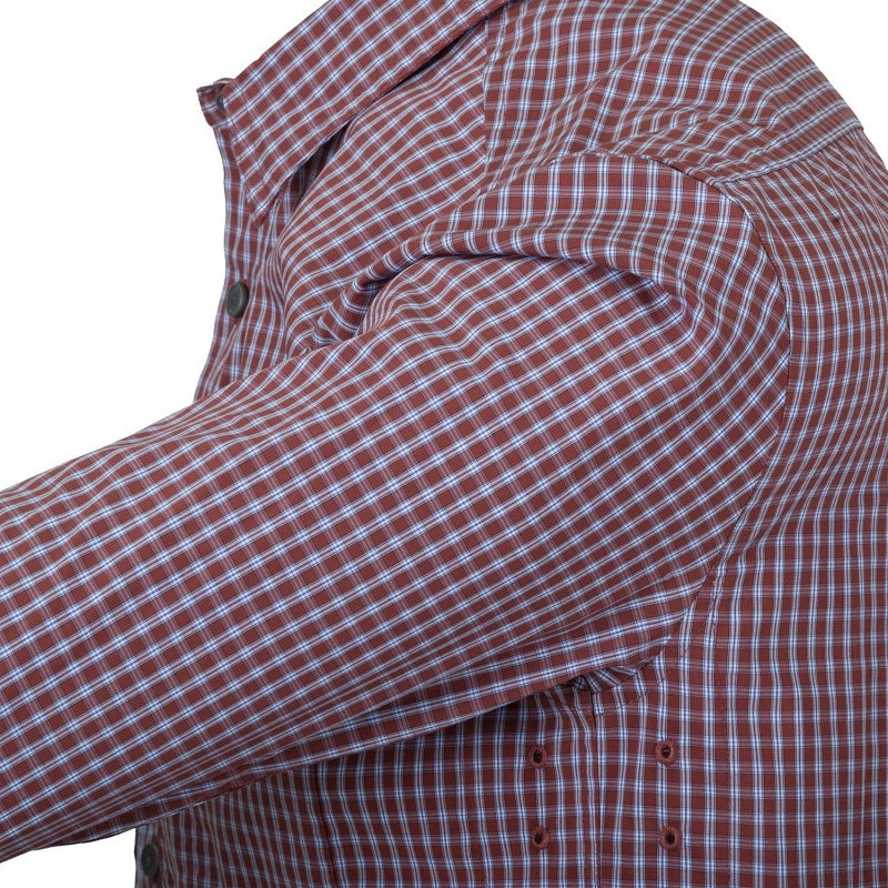 HELIKON-TEX COVERT CONCEALED CARRY SHIRT - OZARK BLUE PLAID