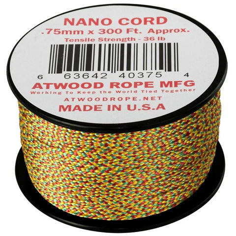 ATWOOD ROPE MFG NANO CORD (300FT) - JAMAICAN ME CRAZY