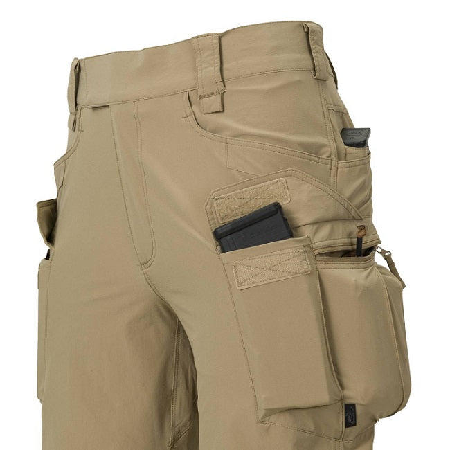 HELIKON-TEX OTS (OUTDOOR TACTICAL SHORTS) 8.5"® - VERSASTRECTH® LITE - TAIGA GREEN
