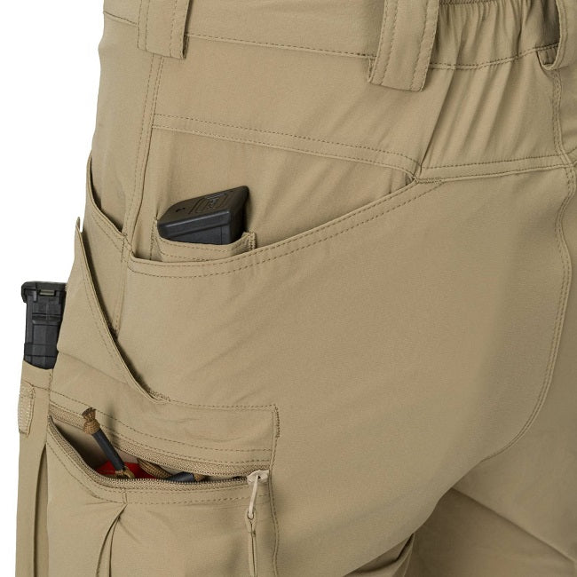 HELIKON-TEX OTS (OUTDOOR TACTICAL SHORTS) 8.5"® - VERSASTRECTH® LITE - CRIMSON SKY / BLACK A