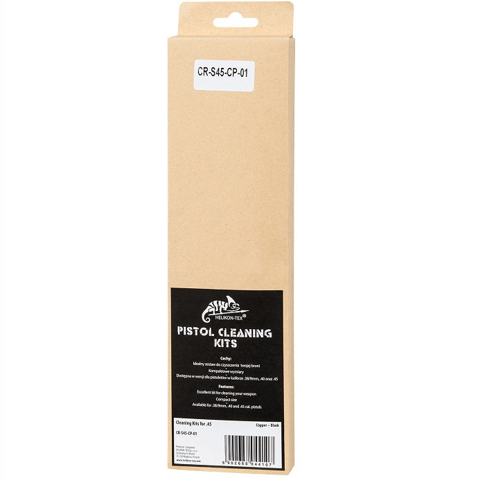 HELIKON-TEX PISTOL CLEANING KITS FOR .45 - COPPER - BLACK