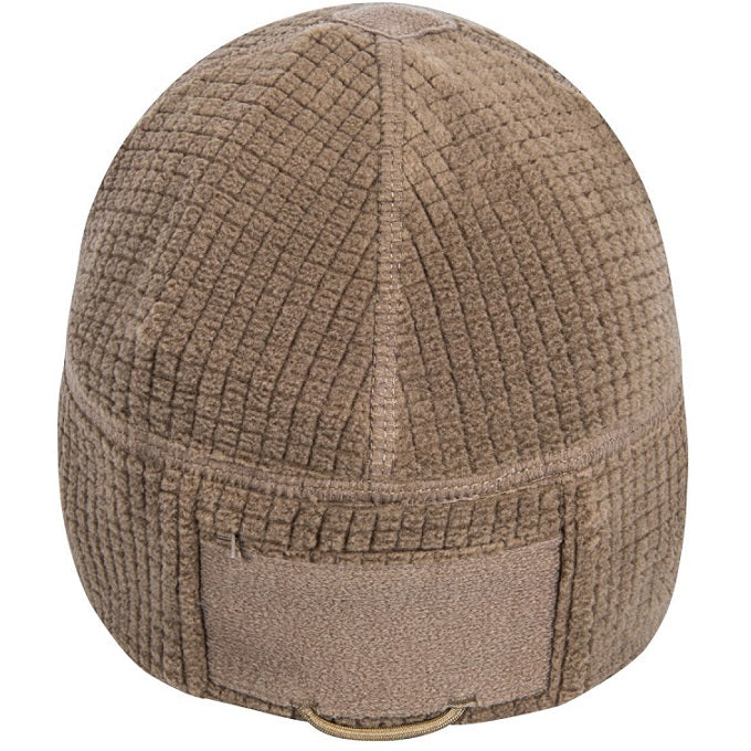 HELIKON-TEX RANGE BEANIE CAP® - GRID FLEECE - OLIVE GREEN