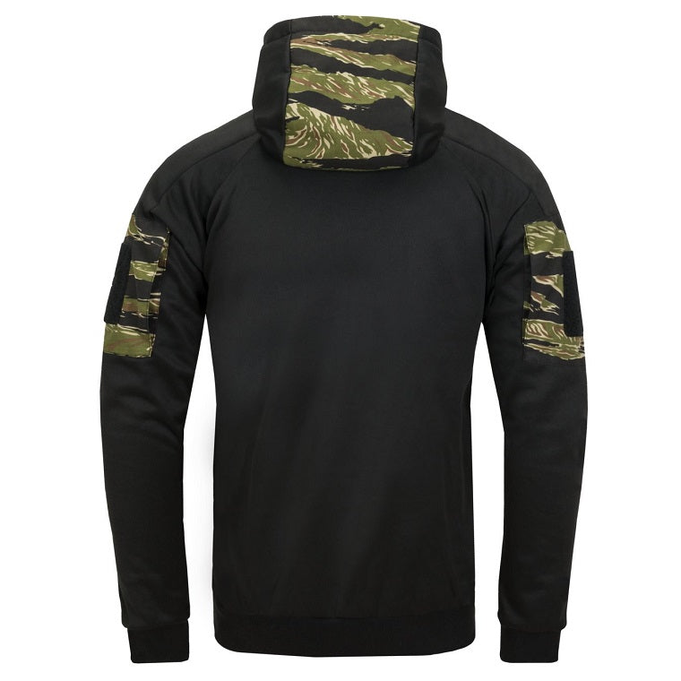 HELIKON-TEX ROGUE HOODIE (FULL ZIP) - BLACK MULTICAM BLACK