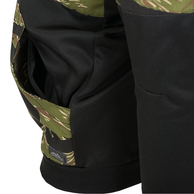 HELIKON-TEX ROGUE HOODIE (FULL ZIP) - BLACK MULTICAM BLACK