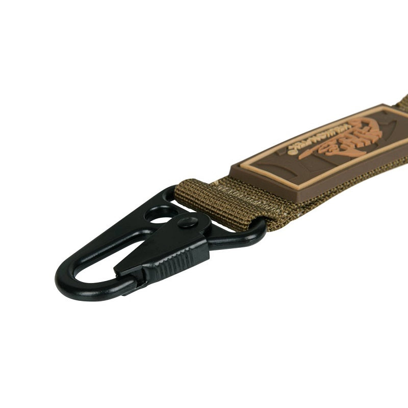 HELIKON-TEX SNAP HOOK KEYCHAIN WITH LOGO - NYLON - COYOTE
