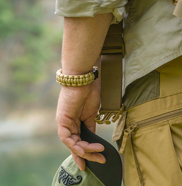 HELIKON-TEX SURVIVAL BRACELET - PARACORD - COYOTE