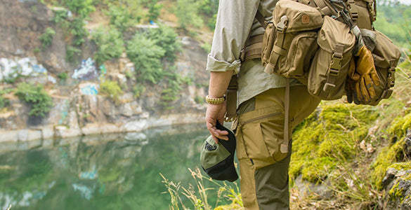 HELIKON-TEX SURVIVAL BRACELET - PARACORD - OLIVE GREEN