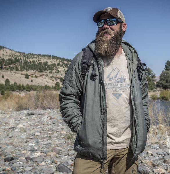 HELIKON-TEX T-SHIRT (OUTBACK LIFE) - KHAKI