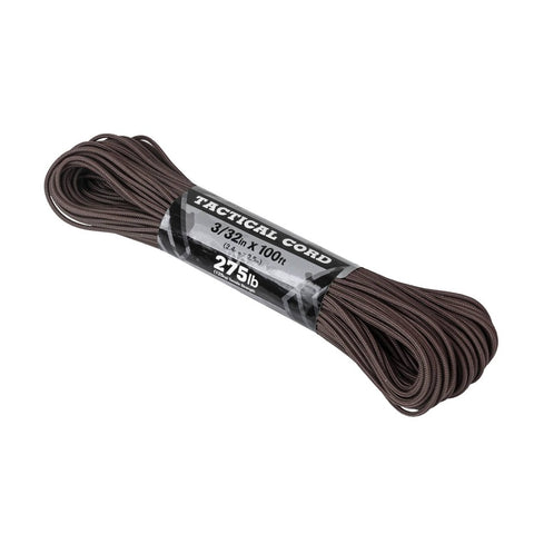 ATWOOD ROPE MFG TACTICAL 275 CORD (100FT) - BROWN