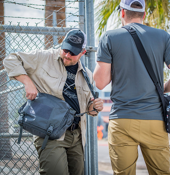 HELIKON-TEX URBAN COURIER BAG LARGE® - CORDURA® - SHADOW GREY