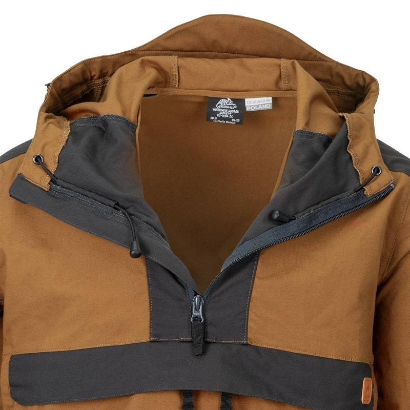 HELIKON-TEX WOODSMAN ANORAK JACKET - COYOTE