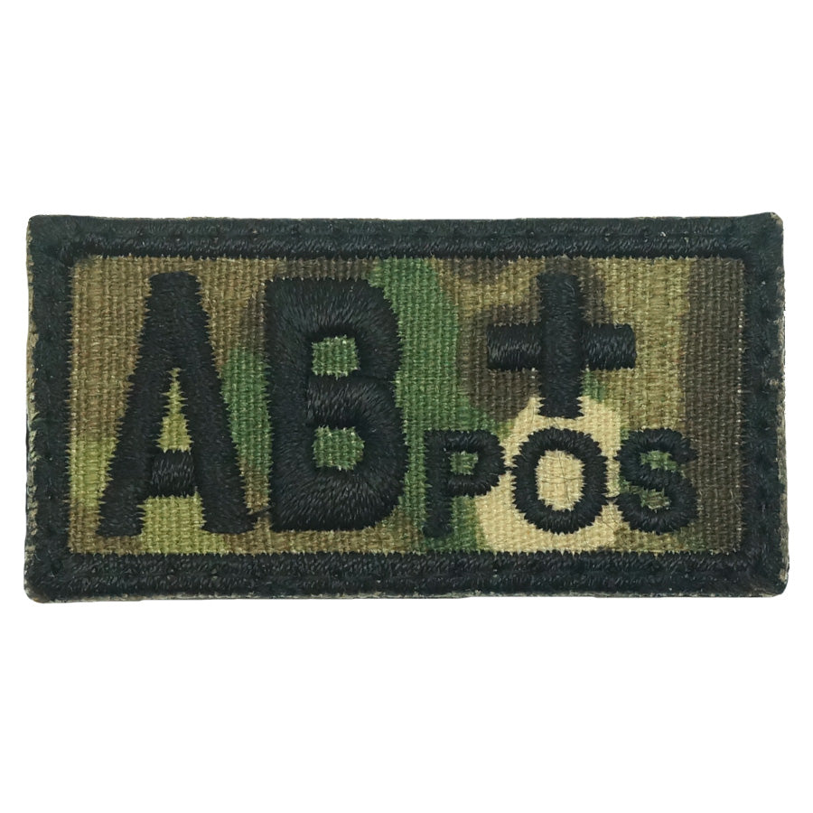 HGS BLOOD GROUP PATCH - AB POSITIVE (MULTICAM)