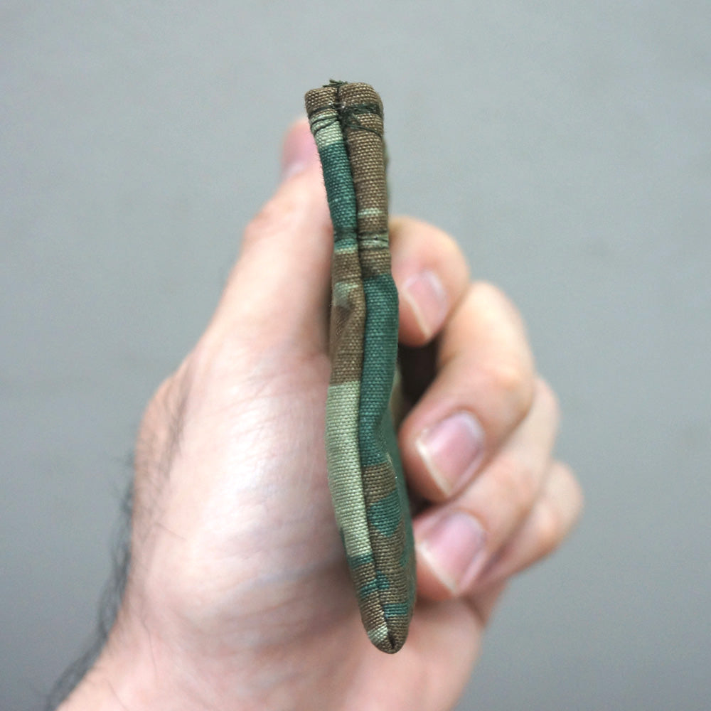 COIN PURSE - 2 LAYERS UNIFORM FABRIC (HELLENIC CAMO)