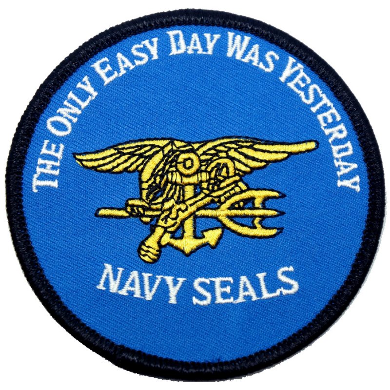 HIGH DESERT NAVY SEAL PATCH - BLUE - Hock Gift Shop | Army Online Store in Singapore