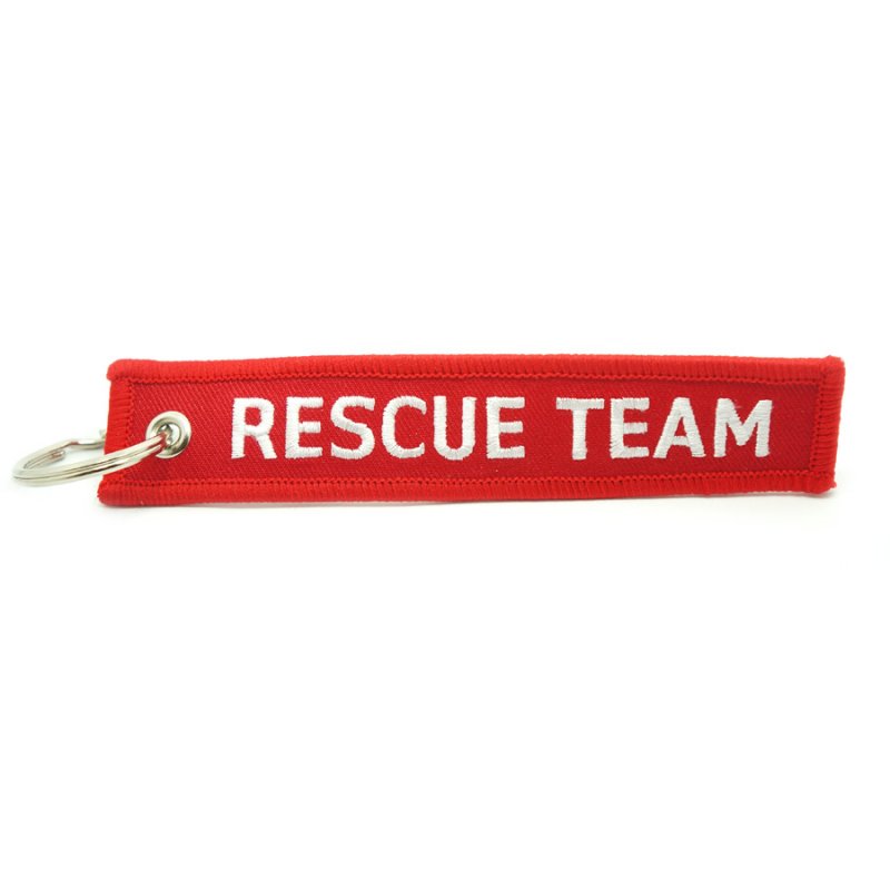 RED KEYCHAIN - RESCUE TEAM - Hock Gift Shop | Army Online Store in Singapore