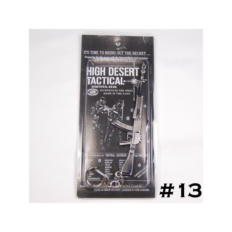 HIGH DESERT TACTICAL WEAPON KEYCHAINS COLLECTION 2 - Hock Gift Shop | Army Online Store in Singapore