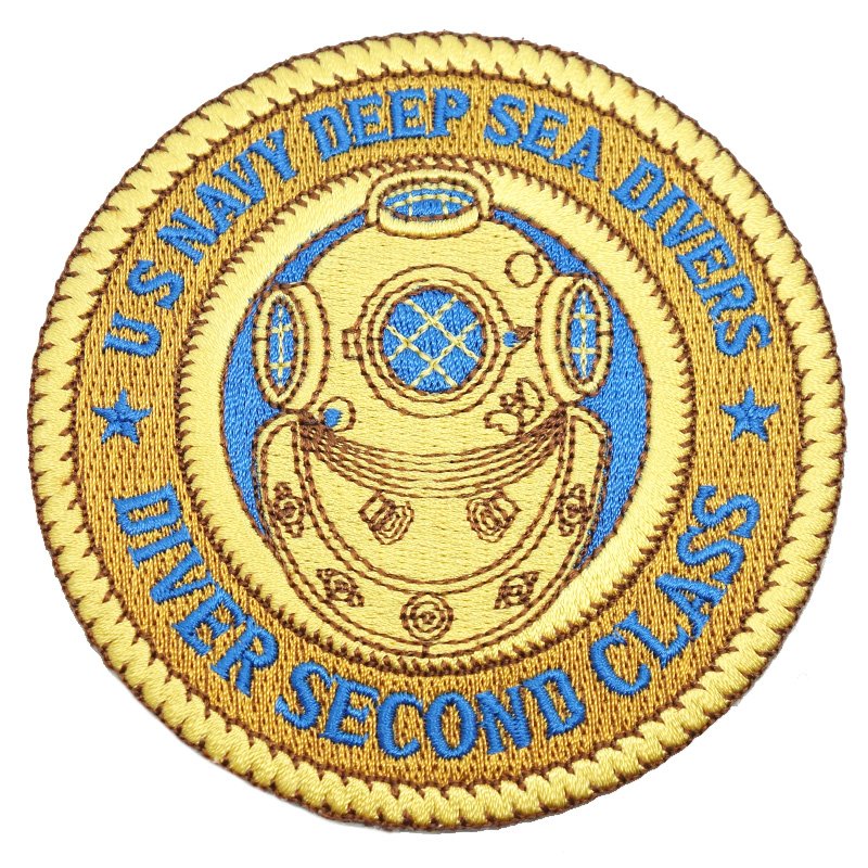 HIGH DESERT US NAVY DEEP SEA DIVERS PATCH - Hock Gift Shop | Army Online Store in Singapore