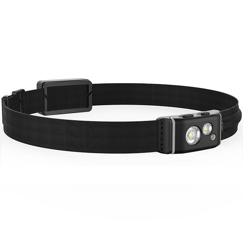 KLARUS HR1 PLUS RECHARGEABLE RUNNING HEADLAMP - 600 LUMENS (2000MAH LI-ION BATTERY PACK INCLUDED) - BLACK