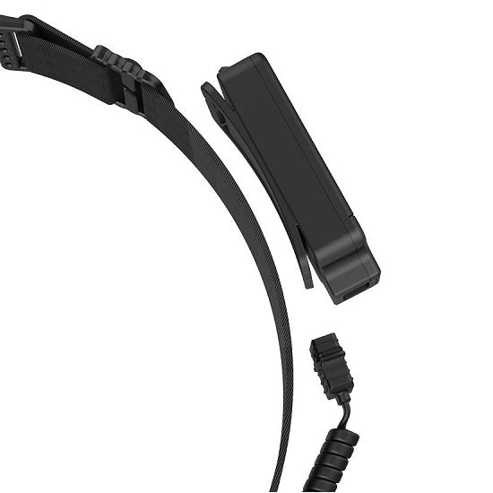 KLARUS HR1 PLUS RECHARGEABLE RUNNING HEADLAMP - 600 LUMENS (2000MAH LI-ION BATTERY PACK INCLUDED) - BLACK