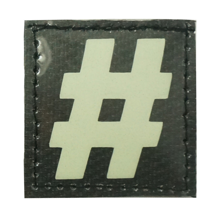 HASHTAG GITD PATCH - GLOW IN THE DARK