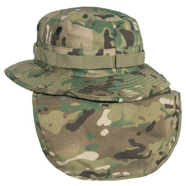 Helikon Tactical CPU Boonie Hat - Polish Desert Camo, 100% Cotton, Army Gi Bush Hat For Men