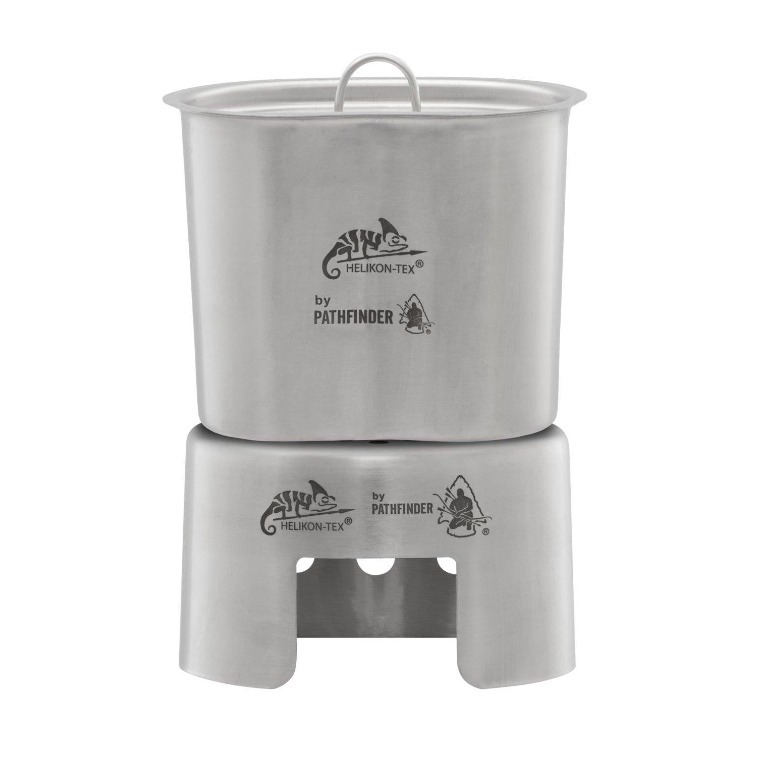 HELIKON-TEX PATHFINDER CANTEEN COOKING SET - 304 GRADE STAINLESS STEEL