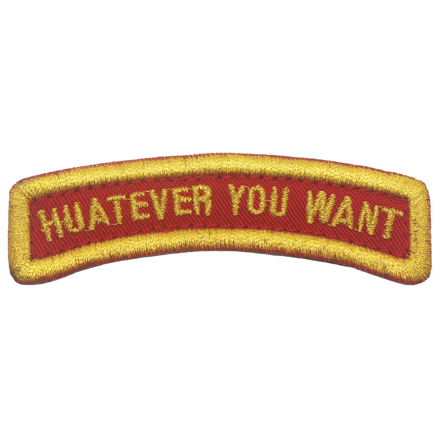 HUATEVER YOU WANT TAB - RED GOLD