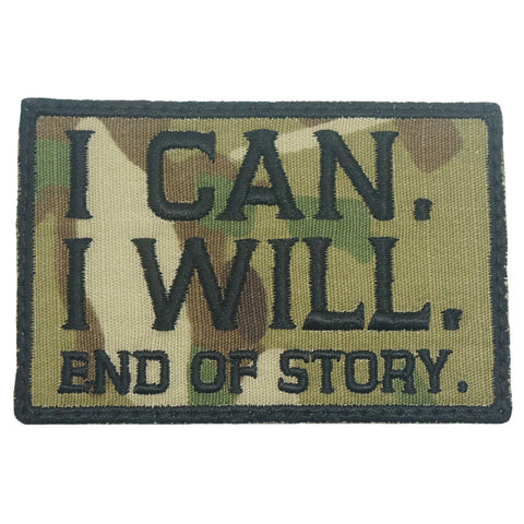 I CAN. I WILL. PATCH - MULTICAM