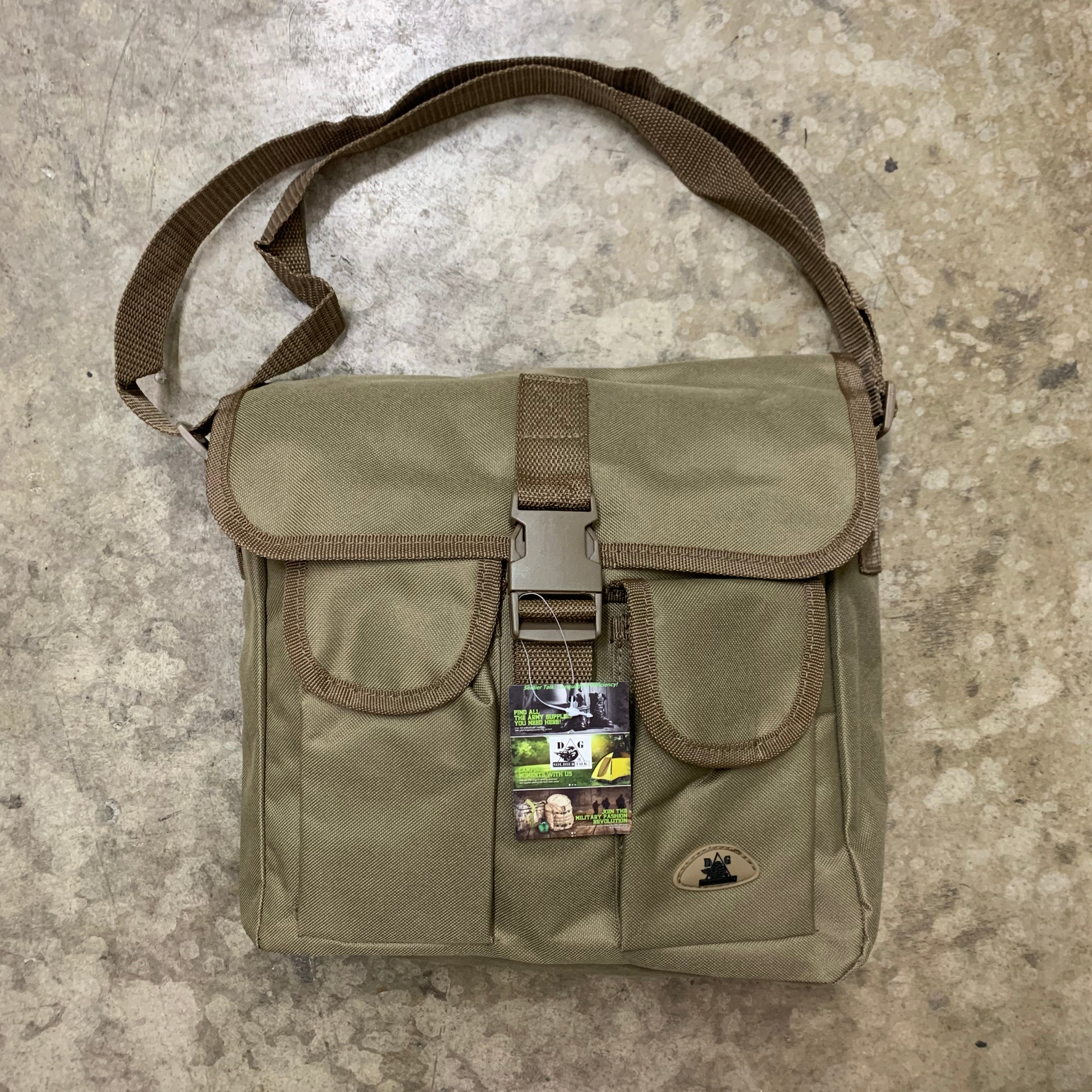 D&G SOLDIERTALK EXPLORER SLING BAG - KHAKI