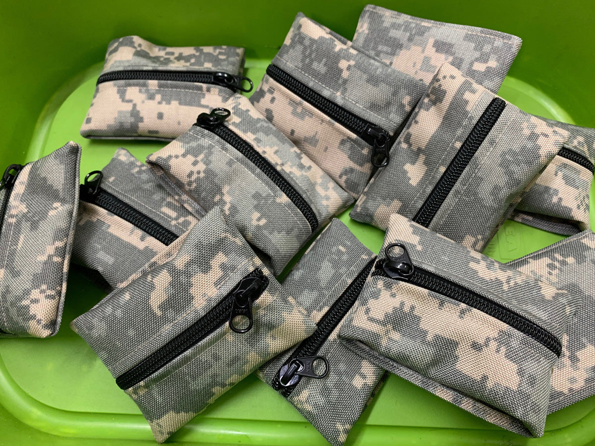 MIL-SPEC KEY WALLET WITH CARD POCKET - 1000 DENIER CORDURA (ACU CAMO)