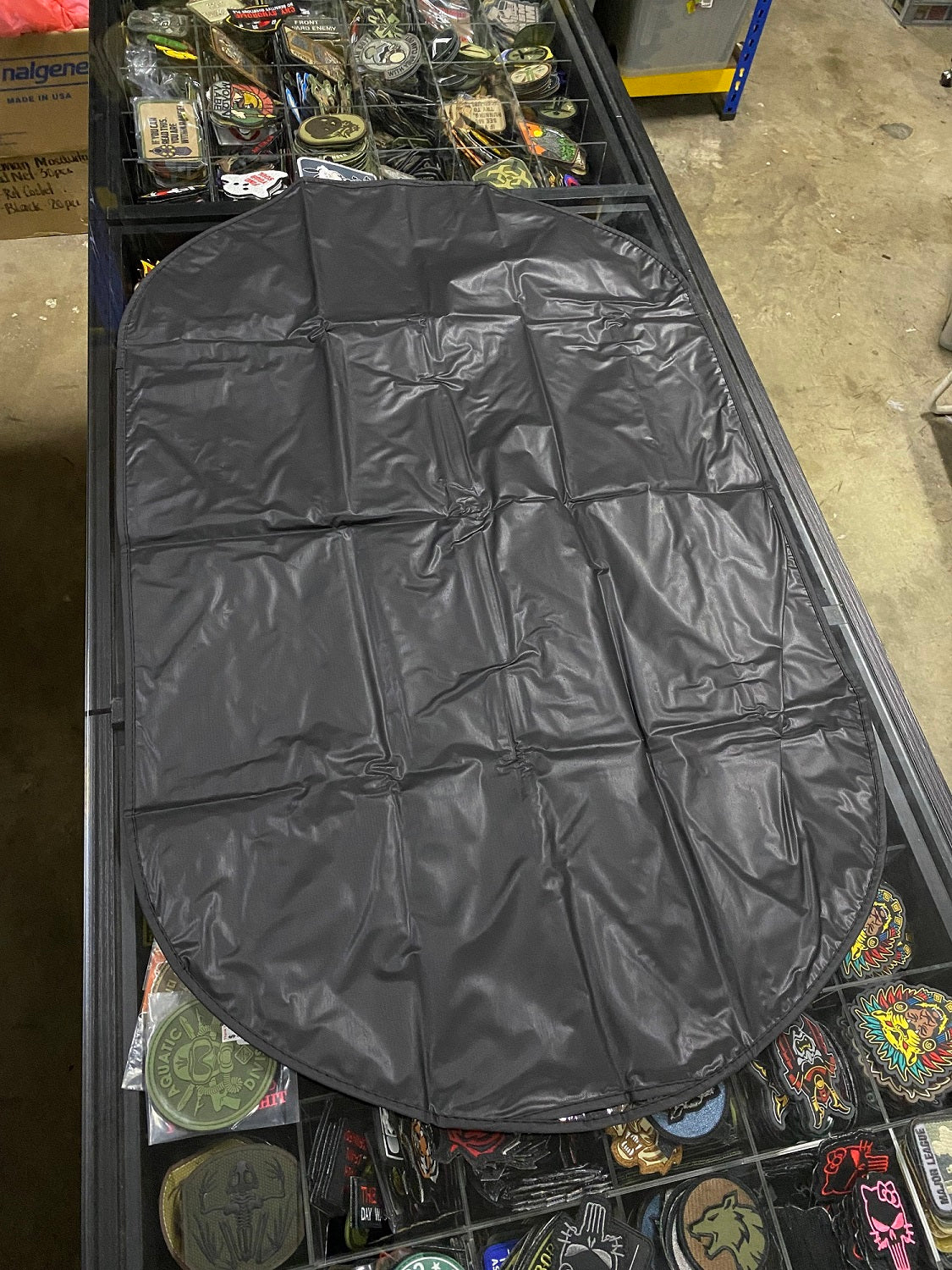 SOLDIERTALK COAT COVER - BLACK