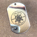 LOGO DOG TAG - STAINLESS STEEL (ARMY SNIPER)