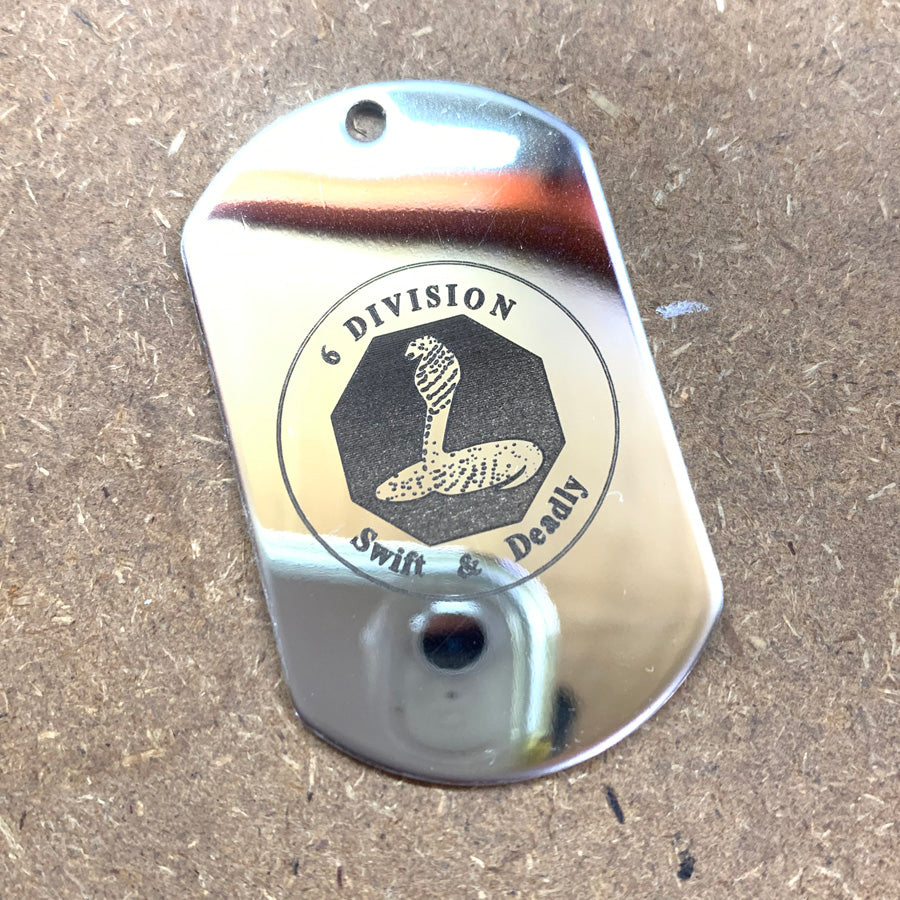 LOGO DOG TAG - 6 DIVISION