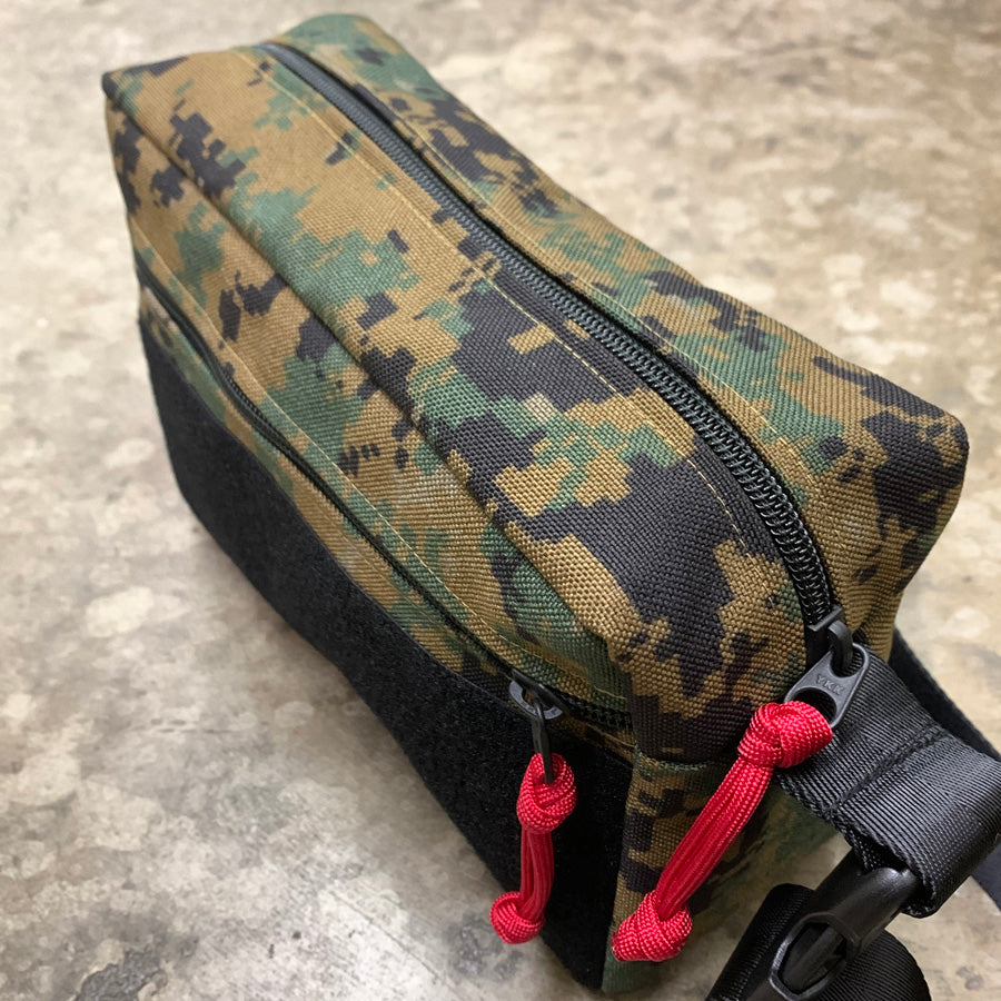 MIL-SPEC SHOULDER SLING BAG - 1000 DENIER CORDURA (U.S. WOODLAND DIGITAL)