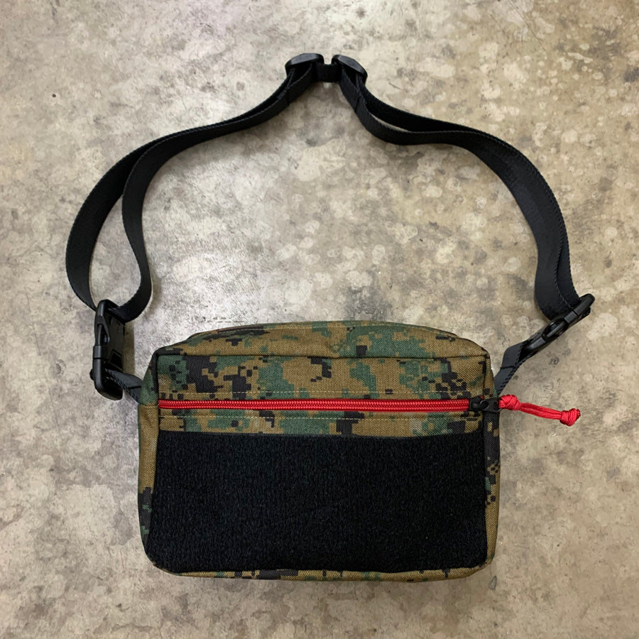 MIL-SPEC SHOULDER SLING BAG - 1000 DENIER CORDURA (U.S. WOODLAND DIGITAL)