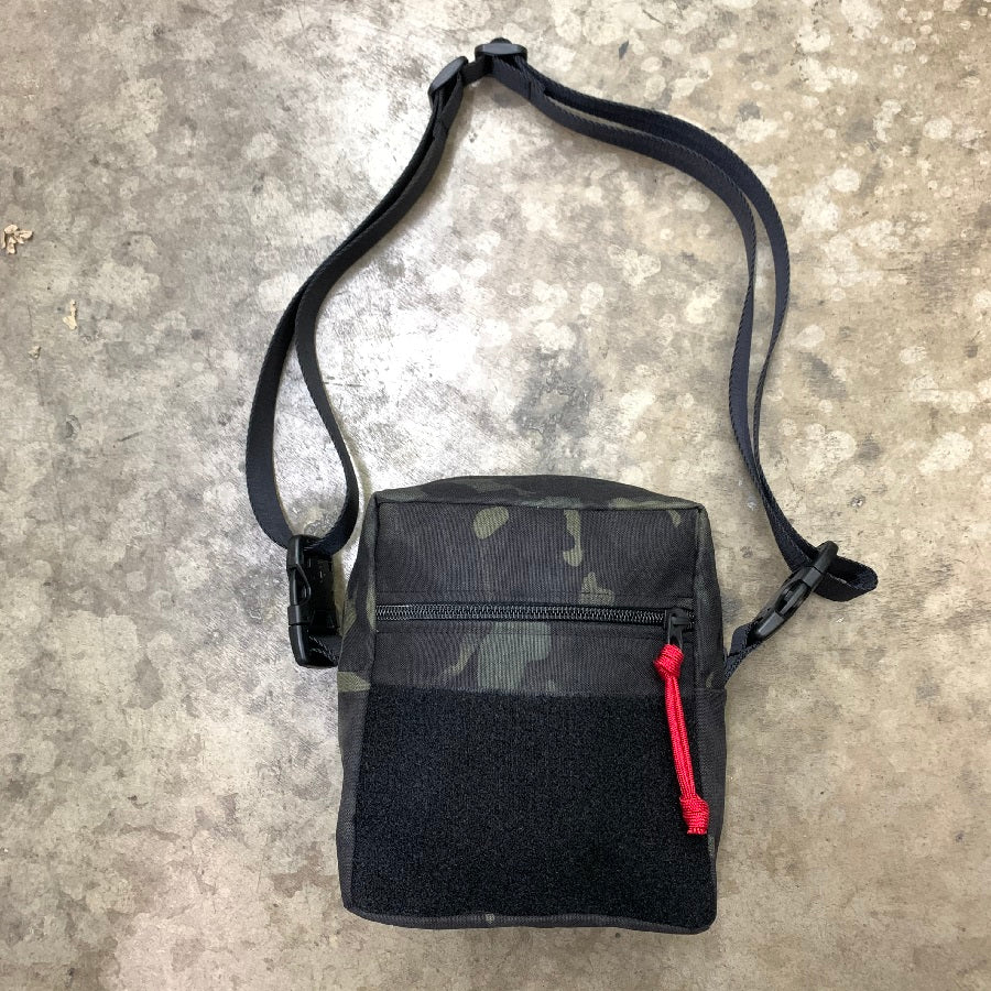 MIL-SPEC COVERT POCKET SLING BAG - 500D CORDURA (MULTICAM BLACK)