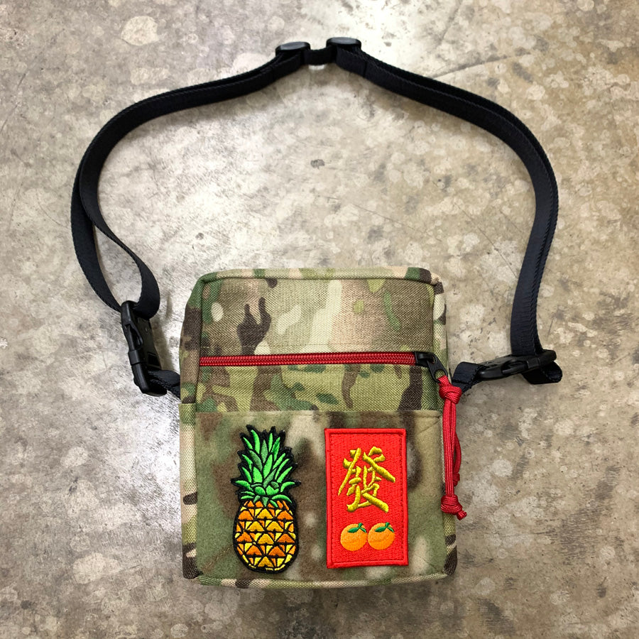 MIL-SPEC COVERT POCKET SLING BAG - 1000D CORDURA (DIGITAL WOODLAND)
