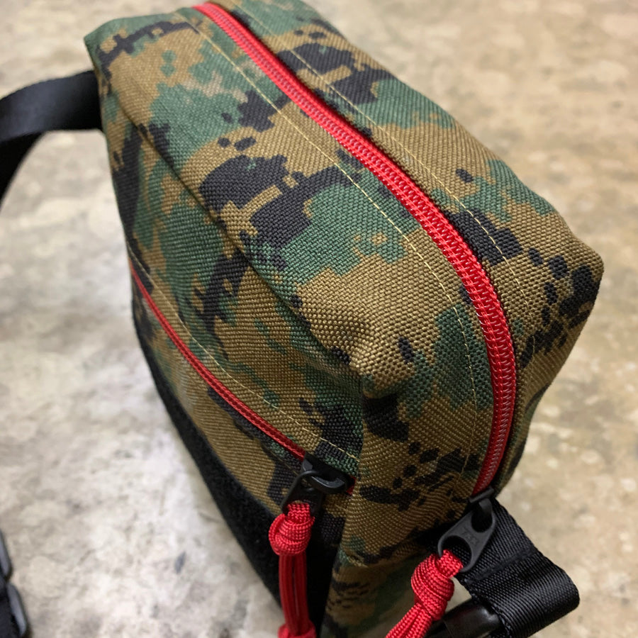 MIL-SPEC COVERT POCKET SLING BAG - 1000D CORDURA (DIGITAL WOODLAND)