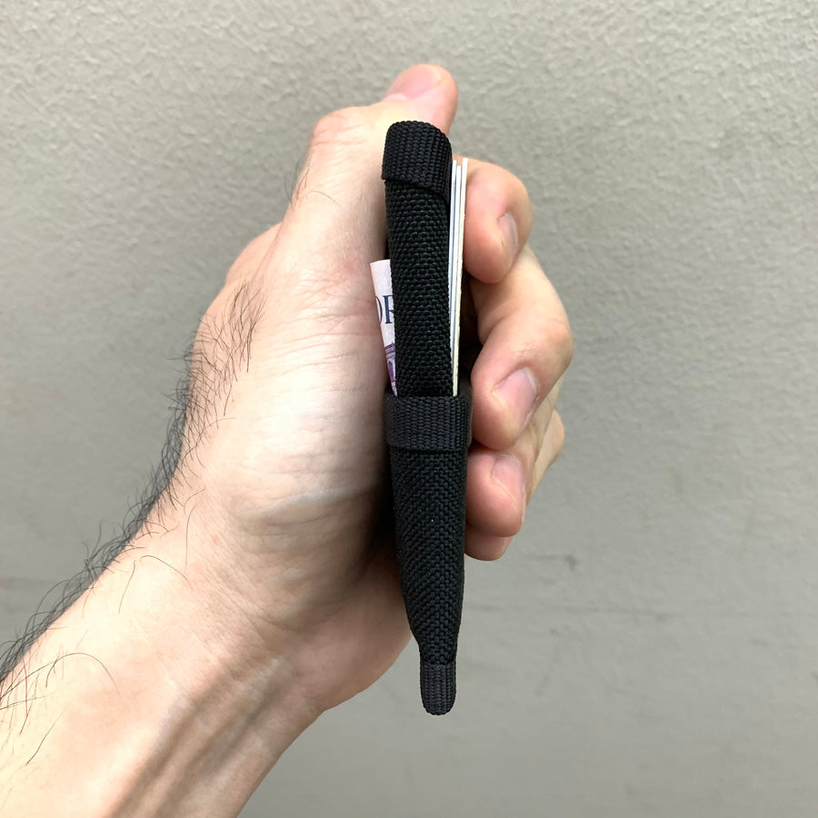 MIL-SPEC CARD WALLET - 1000 DENIER CORDURA (BLACK)