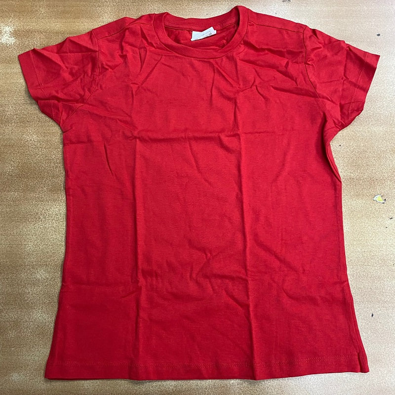 LADIES COTTON T-SHIRT (OLD STOCK CLEARANCE)