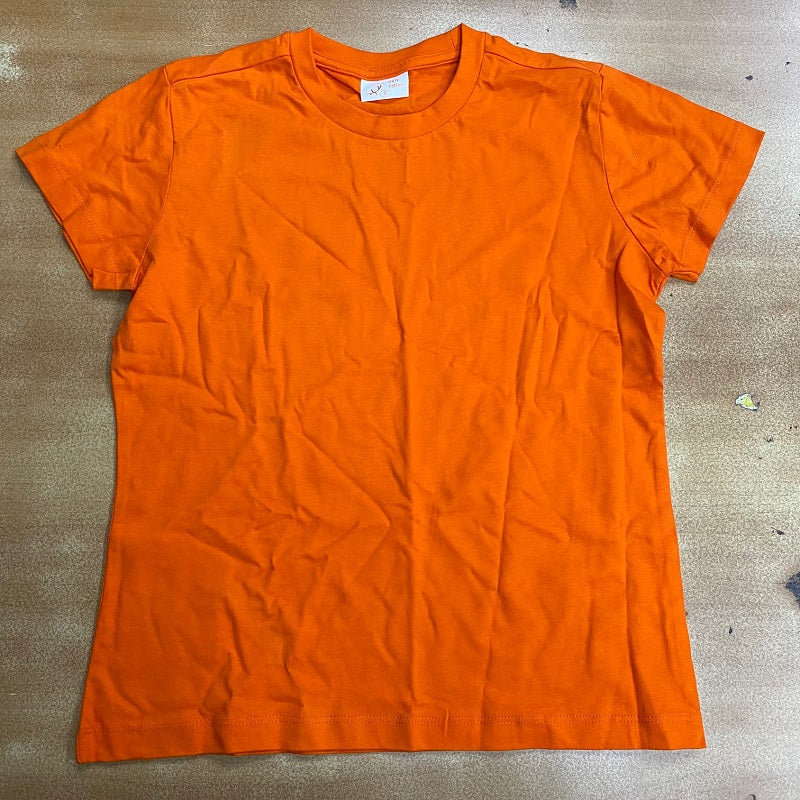LADIES COTTON T-SHIRT (OLD STOCK CLEARANCE)