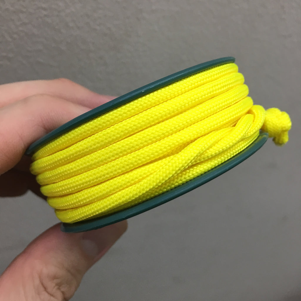 550 PARACORD MINI SPOOL - YELLOW