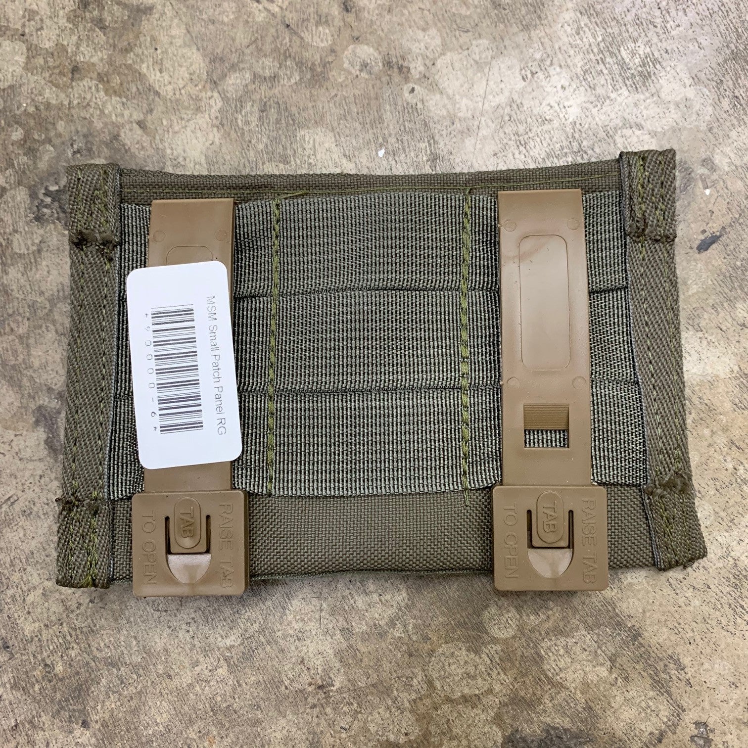 MSM SMALL PATCH PANEL - RANGER GREEN