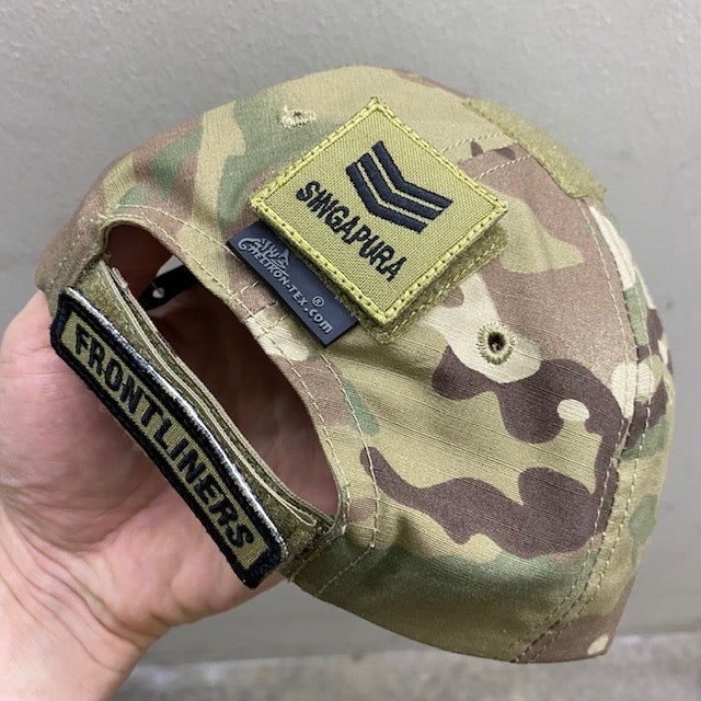 MINI SAF RANK PATCH - 1SG (OLIVE GREEN)