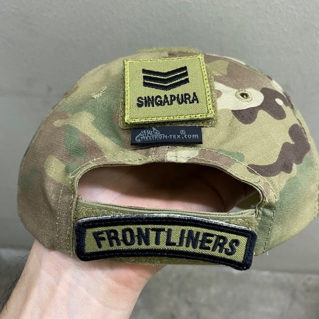 MINI SAF RANK PATCH - CPL (OLIVE GREEN)