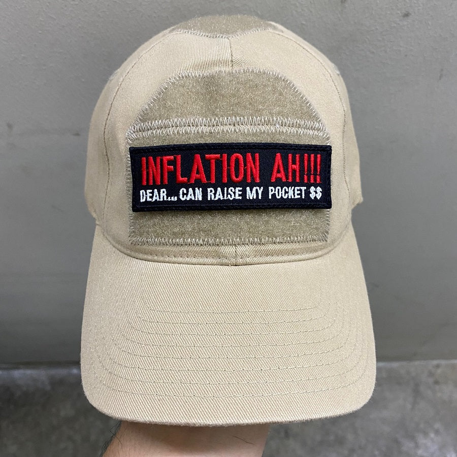 INFLATION AH!!! PATCH - BLACK RED