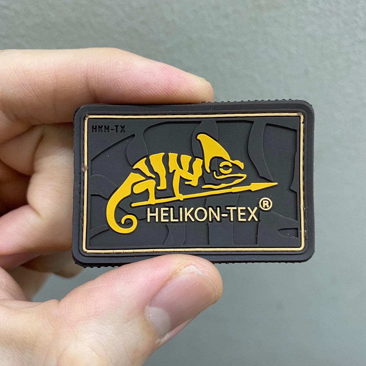 HELIKON-TEX LOGO PATCH - PVC (COYOTE)